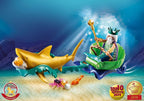 Playmobil 70097 magic sea king with shark carriage