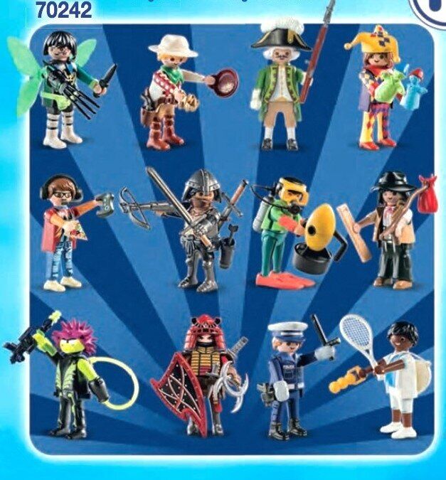 Playmobil 70242-12 sobre sorpresa serie 17 nios - tenista