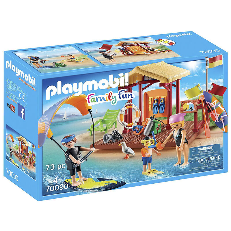 Playmobil 70090 escuela de deportes acuáticos