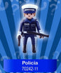 Playmobil 70242-11 sobre sorpresa serie 17 nios - policía