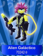 Playmobil 70242-9 sobre sorpresa serie 17 nios - alien galáctico