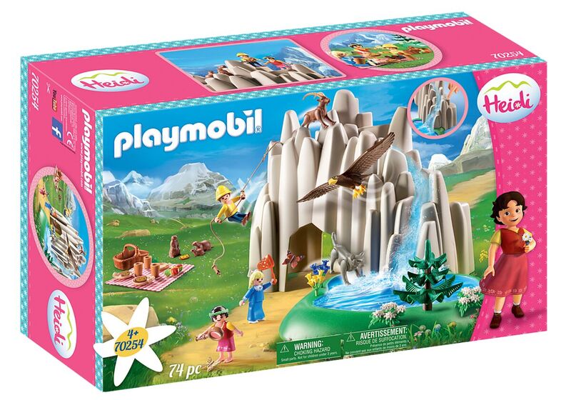 Playmobil - heidi: lago de cristal