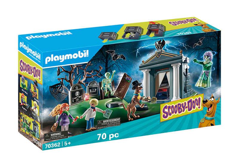 Playmobil 70362 scooby-doo! aventura en el cementerio