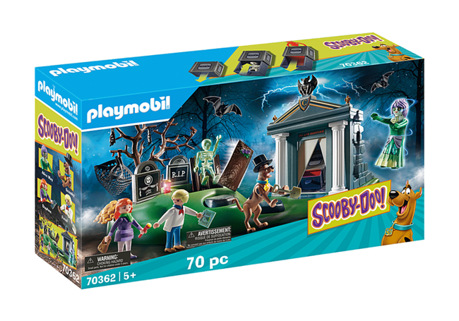 Playmobil 70362 scooby-doo! aventura en el cementerio Hover Image