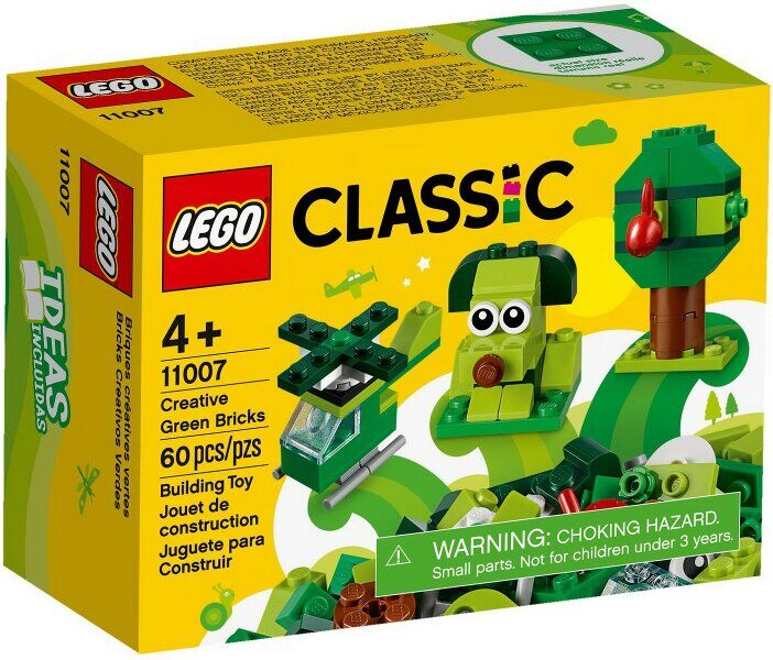11007 ladrillos creativos verdes lego classic
