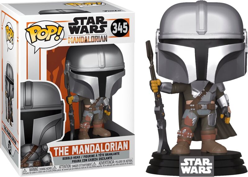 45545 funko pop! the mandalorian - figura el mandaloriano