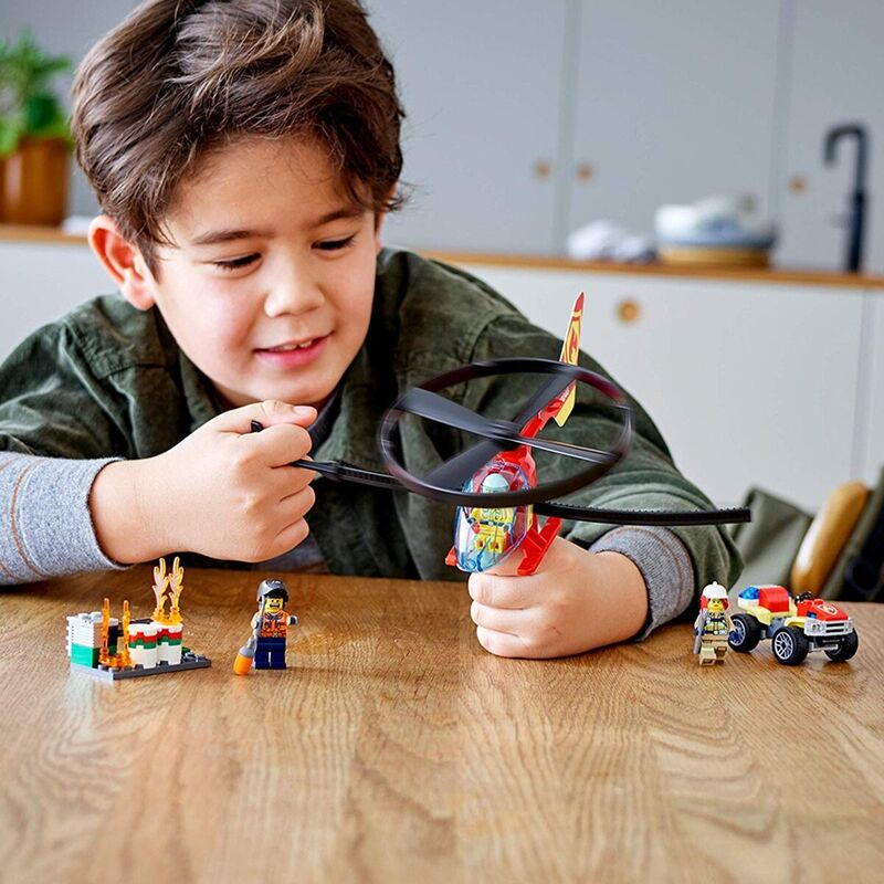 60248 Intervención del Helicóptero de Bomberos LEGO CITY