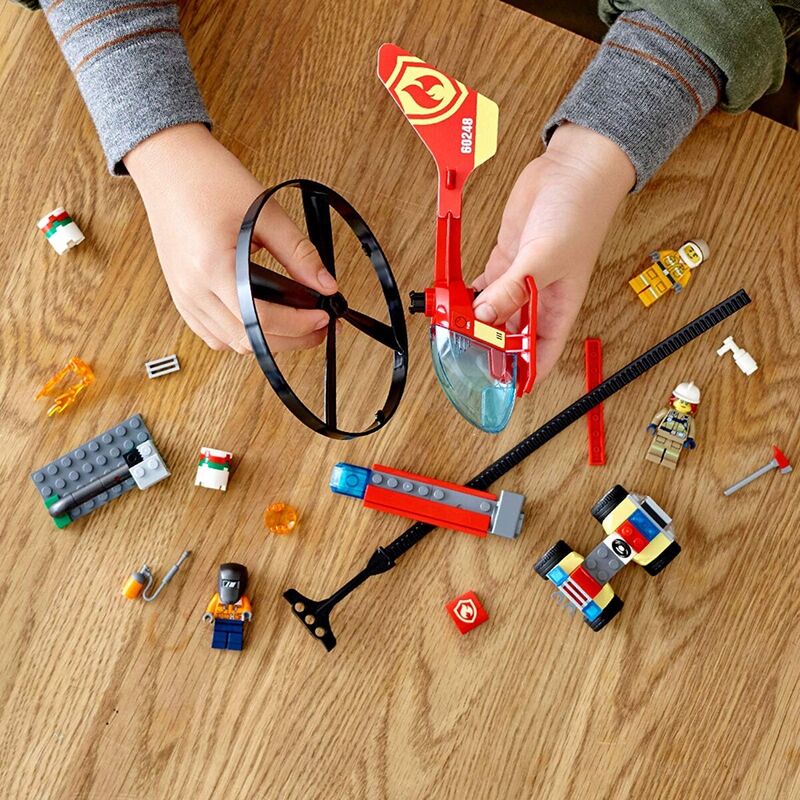 60248 Intervención del Helicóptero de Bomberos LEGO CITY