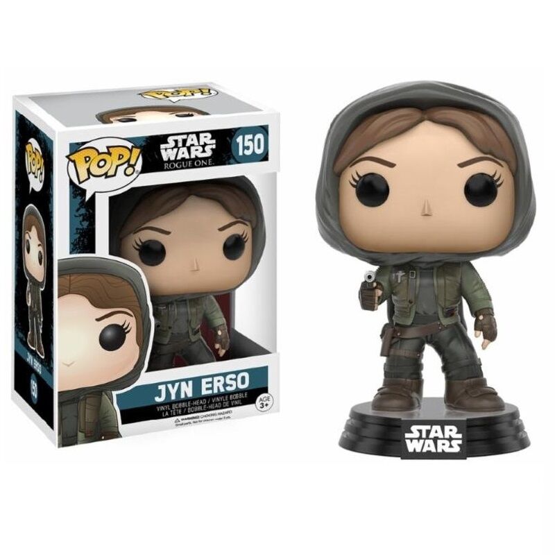 Funko pop! star wars rogue one - jyn erso con capucha