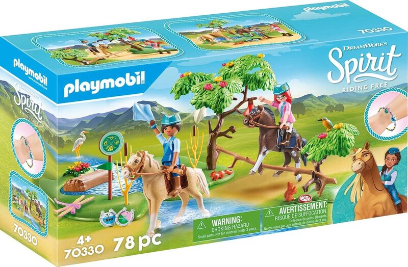 Playmobil 70330 desafío en el río