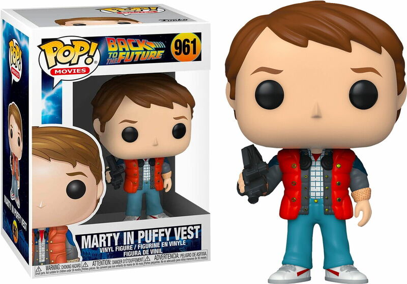 Funko pop! regreso al futuro - marty con chaleco