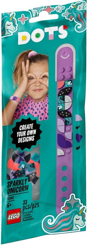 41902 sparkly unicorn bracelet V29 LEGO DOTS? Hover Image