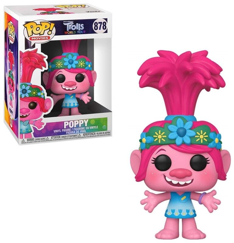 47000 funko pop! trolls world tour - poppy figure
