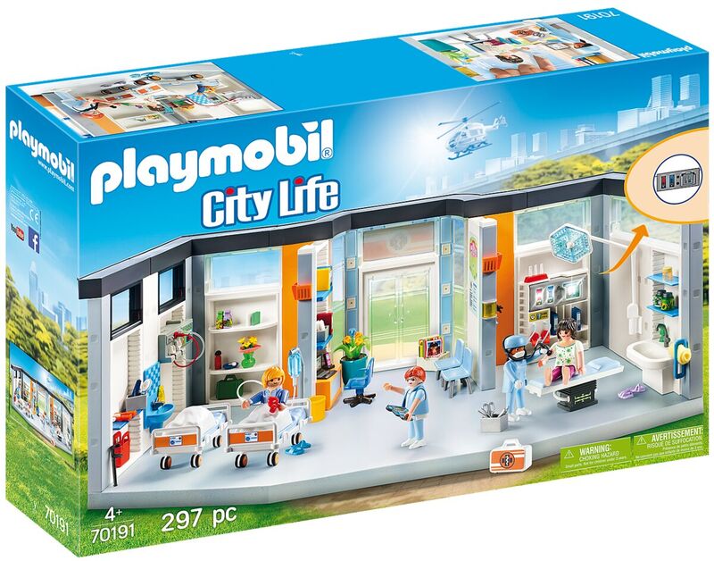 Playmobil 70191 planta de hospital
