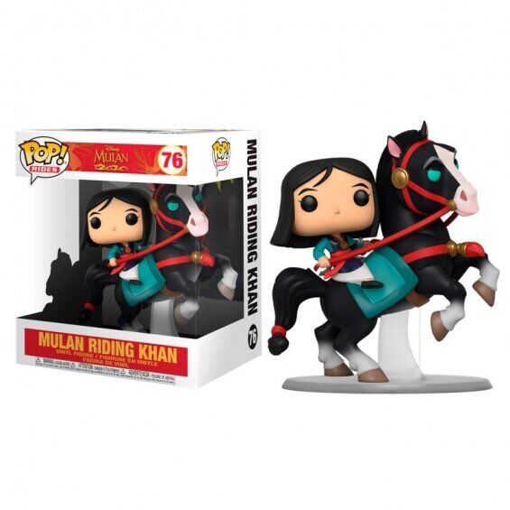 Funko pop! disney: mulan - mulán sobre khan