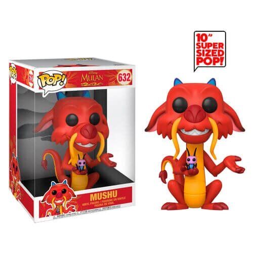 Funko pop! mulan - mushu 25 cm Hover Image