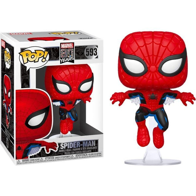 Funko pop! marvel 80th - spider-man (primera apariencia) Hover Image