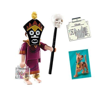 Playmobil  70288-1 sobre sorpresa scooby-doo serie 1 - brujo africano Hover Image