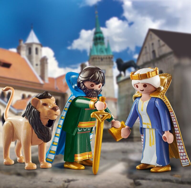 Playmobil  70315 enrique el león y su esposa matilde de inglaterra