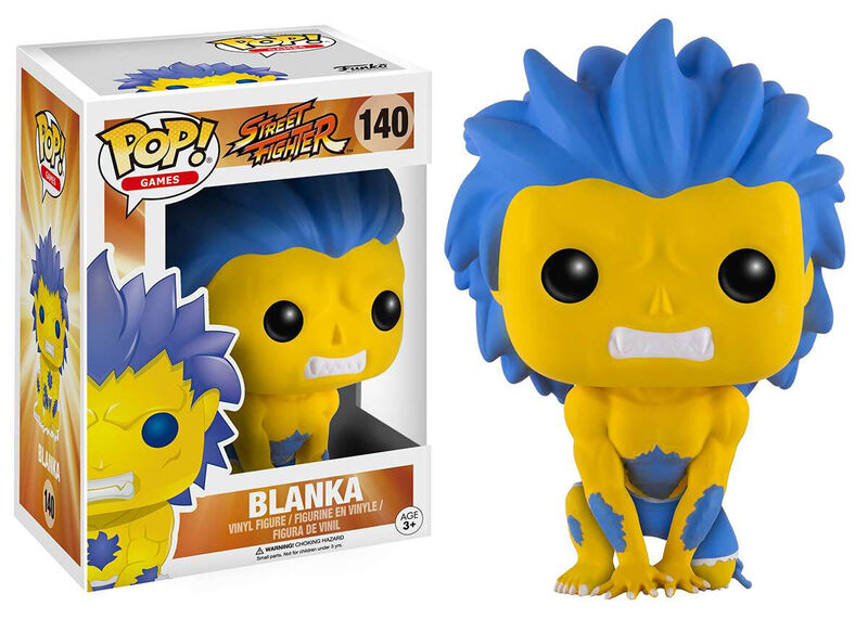 Funko pop! street fighter - blanka hyper fighting (exclusivo)