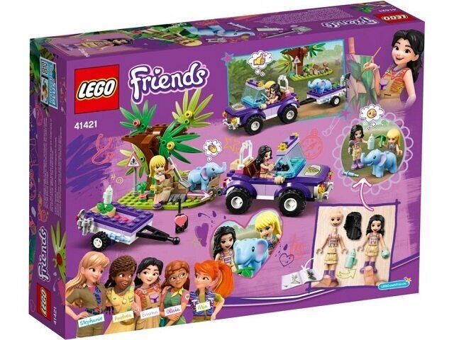 41421 baby elephant jungle rescue lego friends