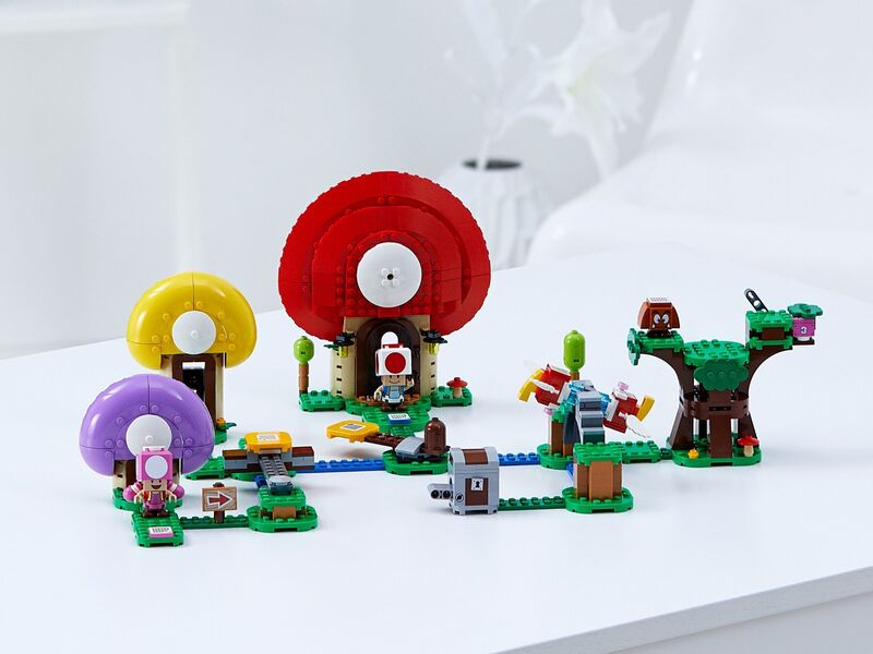 71368 set de expansión: caza del tesoro de toad lego super mario?