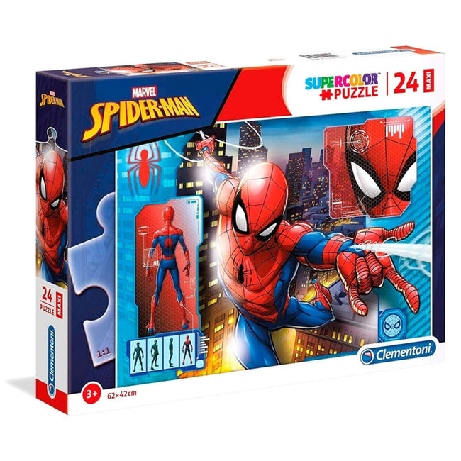 Puzzle Maxi Spiderman Marvel 24Pzs Hover Image