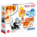 Puzzle My First Puzzle Wild Animals 3-6-9-12Pzs