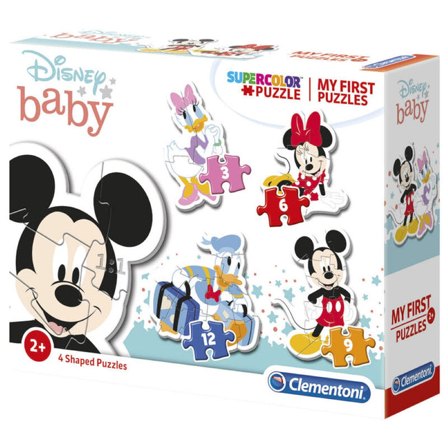 Puzzle My First Puzzle Mickey Disney 3-6-9-12Pzs Hover Image
