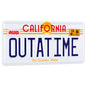 Replica Matricula Delorean Outatime Regreso Al Futuro