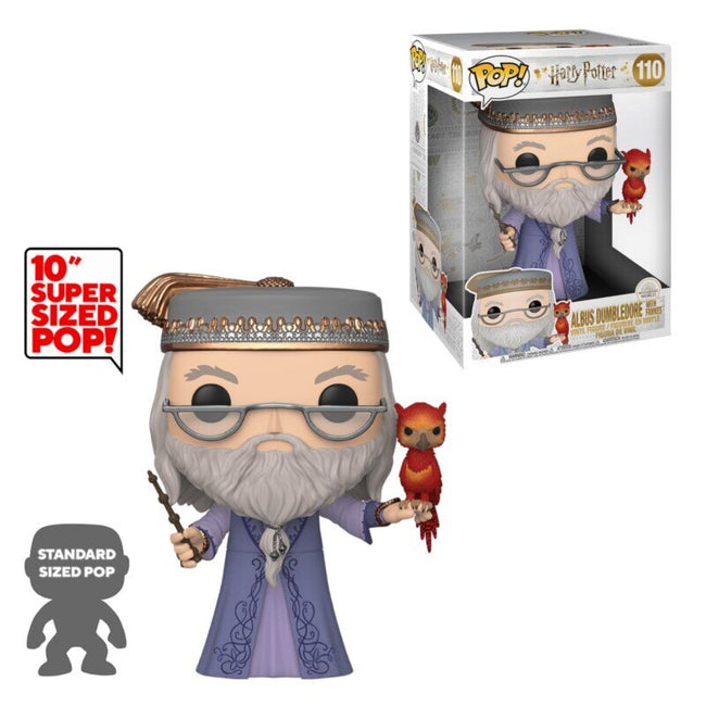 FUNKO POP! Harry Potter - Dumbledore con Fawkes 25 cm Hover Image