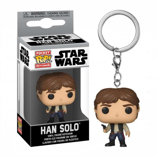 Funko pocket pop! keychain (llavero) star wars - han solo Hover Image