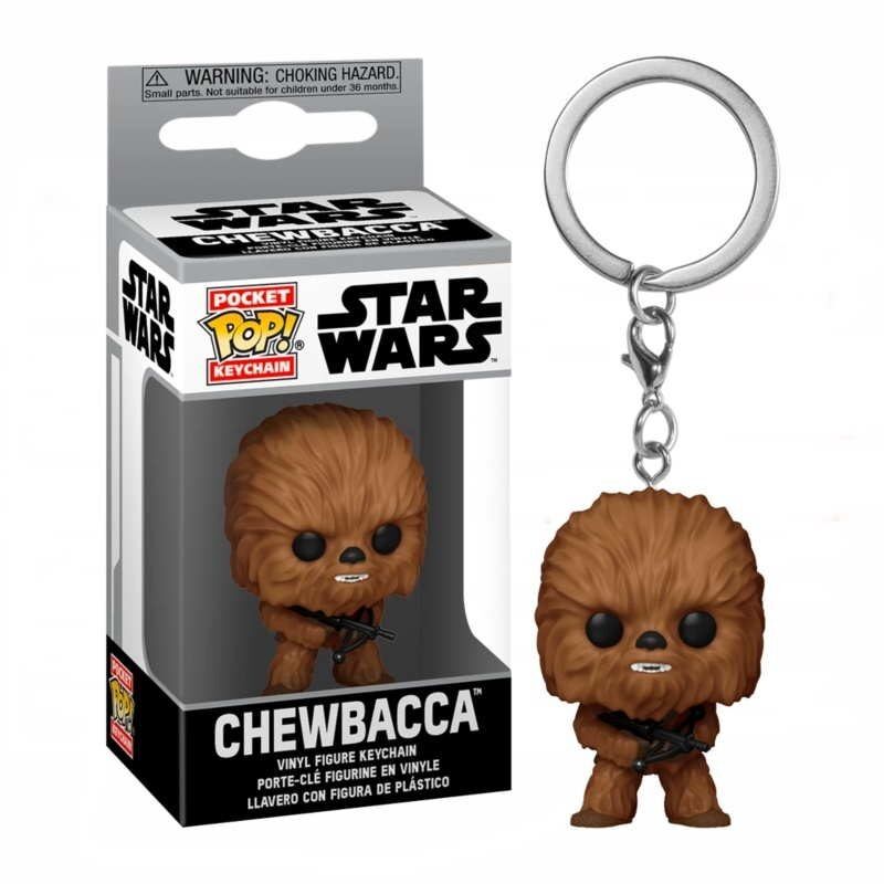 Funko pop! keychain star wars - chewbacca