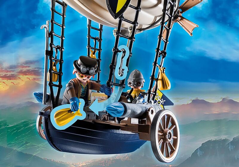 Playmobil - novelmore: zeppelin de dario