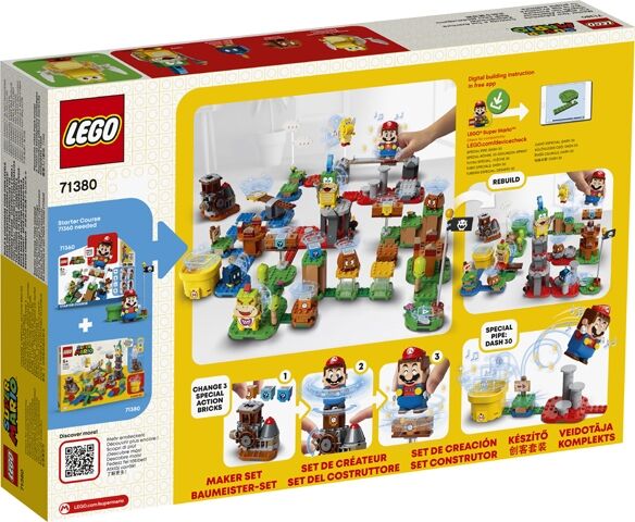 Lego super mario - set de creación: tu propia aventura