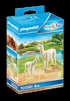 Playmobil  70350 alpaca con bebé