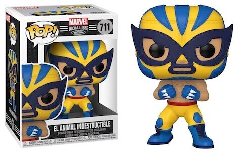 Funko pop! marvel: lucha libre - lobezno