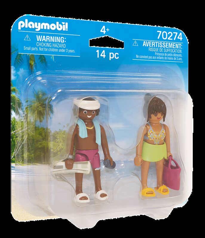 Playmobil - duo pack pareja de vacaciones