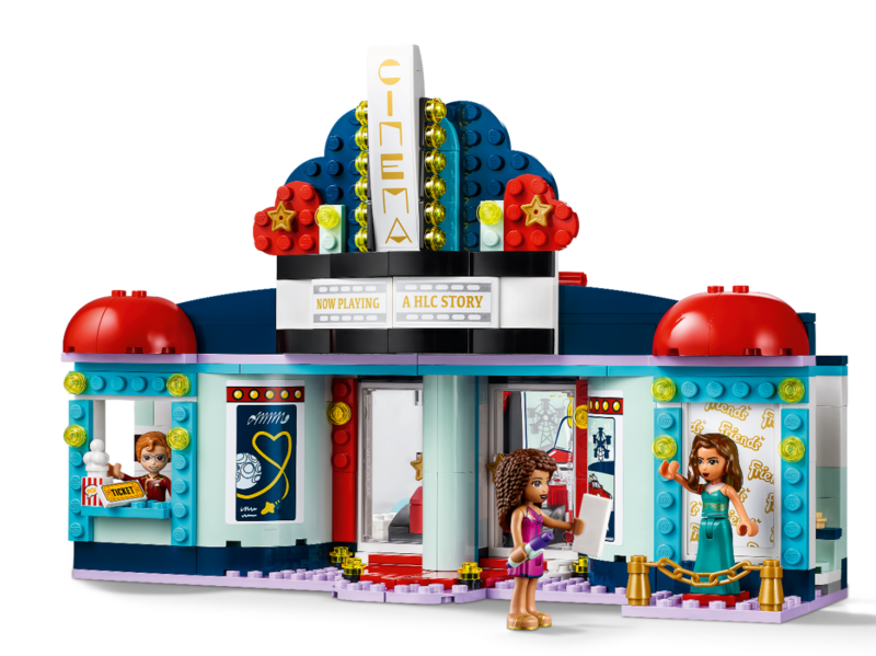 41448 heartlake city movie theater lego friends