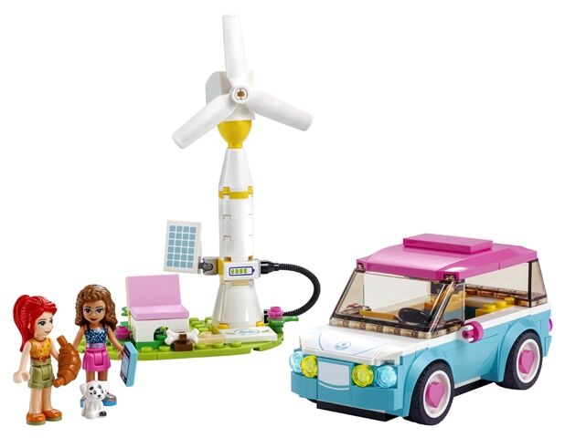 41443 coche eléctrico de olivia lego friends