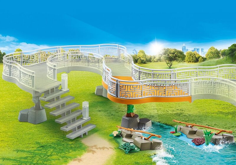 Playmobil  70348 extensión plataforma de observación zoo