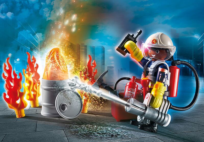 Playmobil - set bomberos