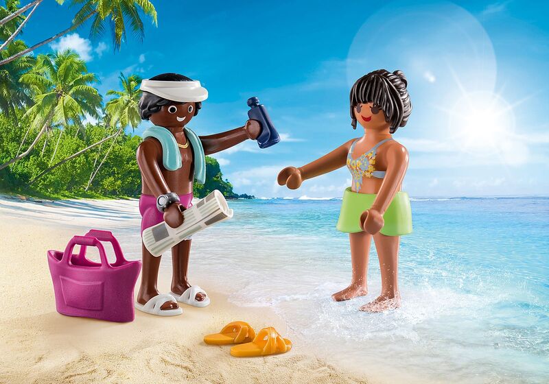 Playmobil - duo pack pareja de vacaciones