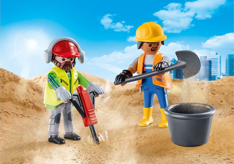 Playmobil  70272 duo pack obreros