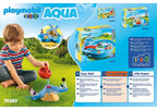 Playmobil 1.2.3 - balancín acuático con regadera
