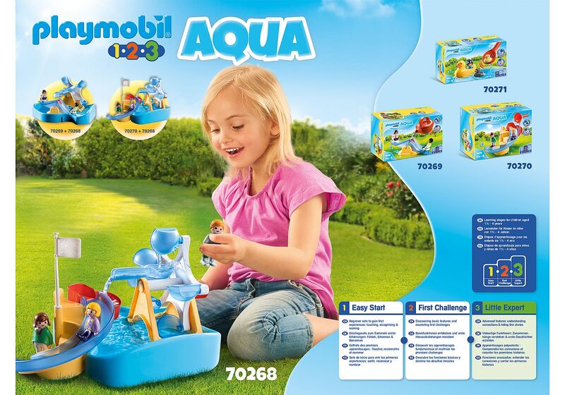 Playmobil  70268 1.2.3 carrusel acuático