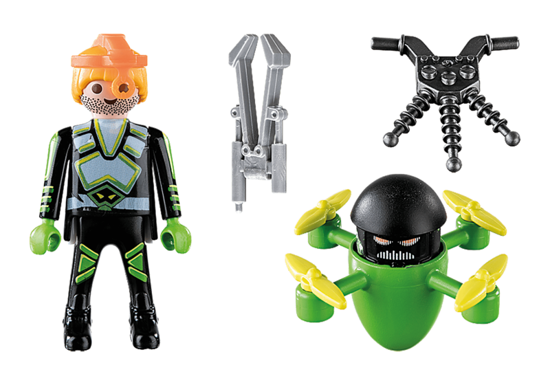 Playmobil 70248 agente con dron