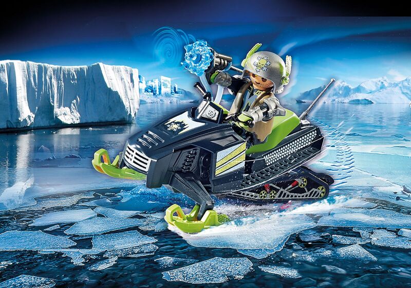 Playmobil  70235 rebeldes árticos moto hielo