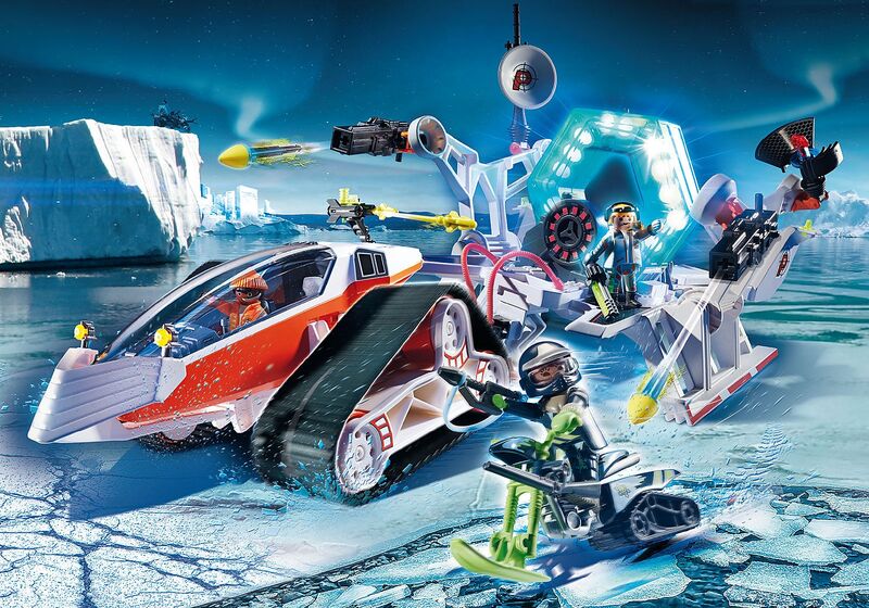 Playmobil  70230 equipo espía comando de nieve