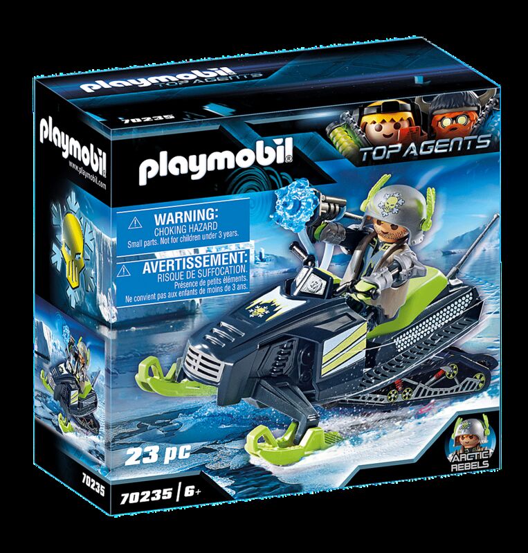 Playmobil  70235 rebeldes árticos moto hielo